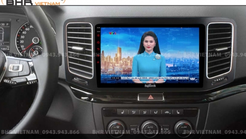 Màn hình DVD Android xe Volkswagen Sharan 2010 - nay | Fujitech 